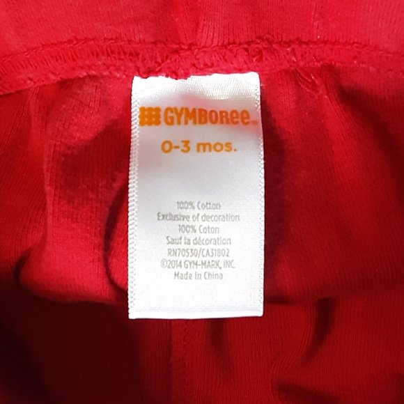 ❄️ 0-3m | Gymboree | Baby Baseball Sweatpants - Picture 4 of 4